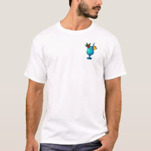 Swimming Pool T-Shirt – Retro Tropical Cocktail