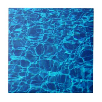 Swimming Pool Tile by GiftsGaloreStore at Zazzle