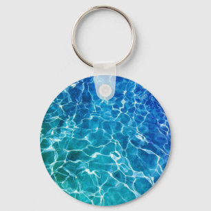 Swimming Pool Water Keychain