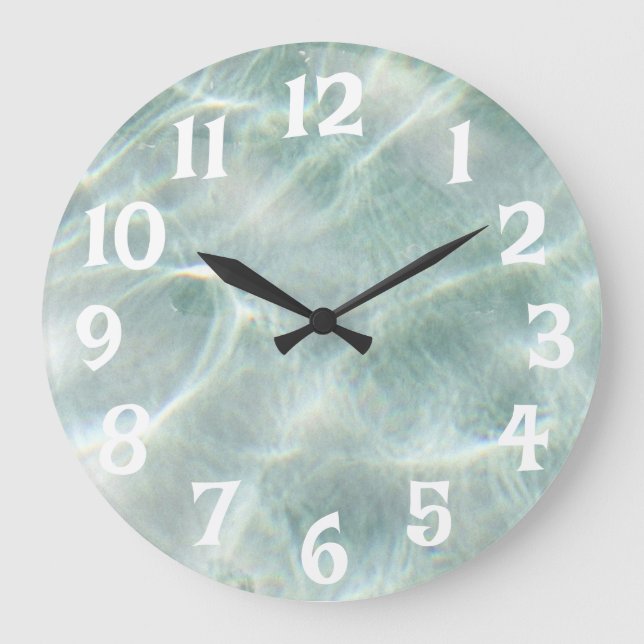Swimming Pool Water Large Clock (Front)