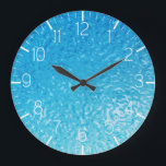 Swimming Pool Water Large Clock<br><div class="desc">The Swimming Pool Large Clock is a unique and innovative timepiece designed specifically for swimming pools. It is a large clock that is waterproof and can be easily mounted on the wall of a swimming pool. The clock is designed to be highly visible and easy to read, even from a...</div>