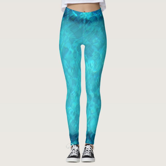 Swimming Pool Water Leggings (Front)