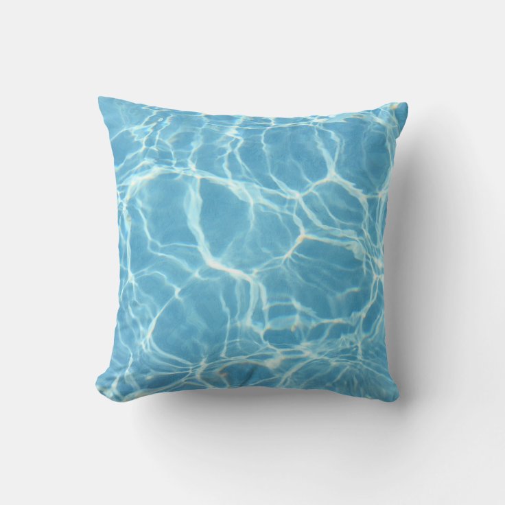 Swimming Pool Water Pillow Zazzle