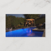 Swimming Pools Business Card (Back)