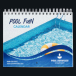 Swimming Pools | Pool Services Company Calendar<br><div class="desc">This summer fun wall calendar is perfect for pool lovers and aquatic professionals, featuring twelve high-quality, refreshing images of beautiful swimming pools—from serene backyard oases to luxurious resort-style designs. Each month showcases a visually captivating pool scene, evoking relaxation, clarity, and the beauty of water in motion. Ideal for home, office,...</div>