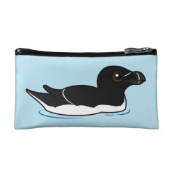 Swimming Razorbill, breeding Small Cosmetic Bag