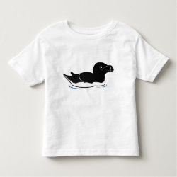 Swimming Razorbill, breeding Toddler Fine Jersey T-Shirt