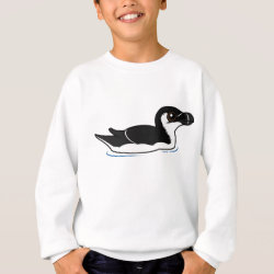 Swimming Razorbill, non-breeding Kids' American Apparel Organic T-Shirt