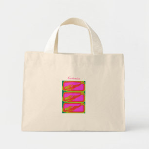 Swimming red mermaid Thunder_Cove Mini Tote Bag