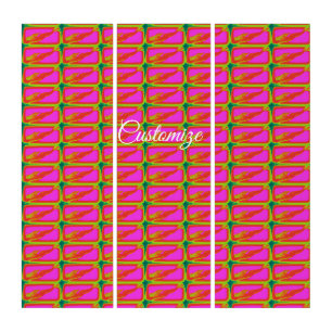 Swimming red underwater mermaids Thunder_Cove Triptych