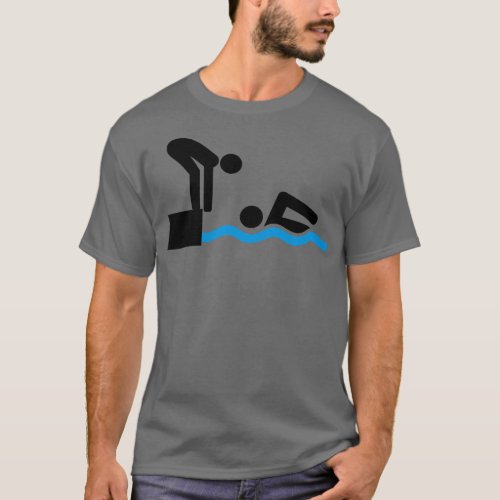 swimming relay  T_Shirt