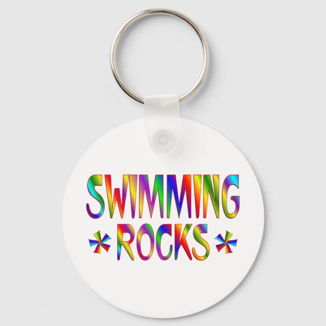 SWIMMING ROCKS KEYCHAIN (Front)