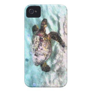 Swimming Sea Turtle iPhone Case