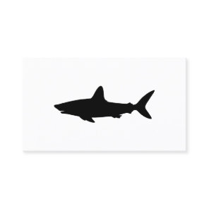 Swimming Shark Business Card