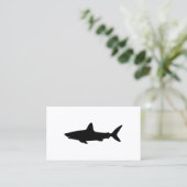 Swimming Shark Business Card (Standing Front)