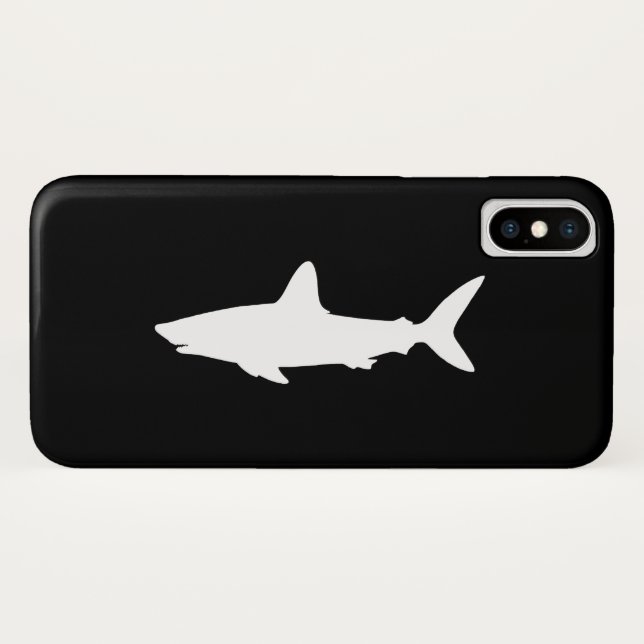 Swimming Shark Case-Mate iPhone Case (Back (Horizontal))