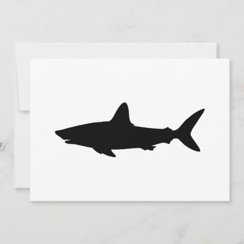 Swimming Shark Personalized Invite