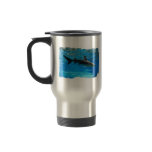 Swimming Shark Travel Mug