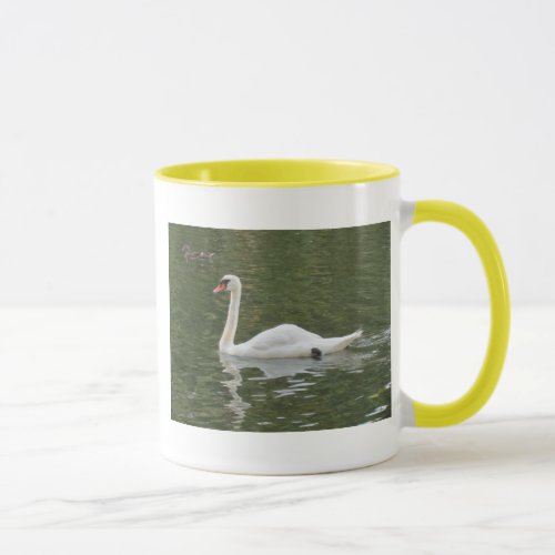 Swimming Swan Mug