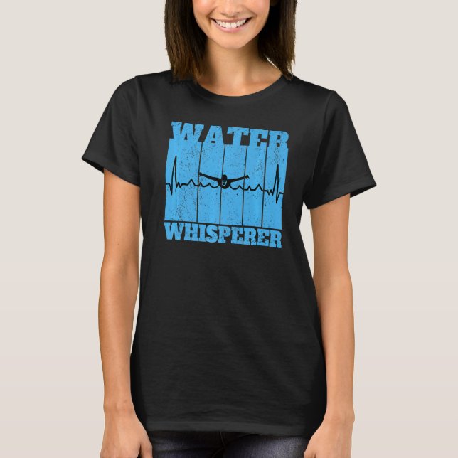 Swimming Swimmer  1 T-Shirt (Front)