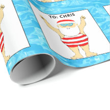 Swimming Swimmer Holiday Gift