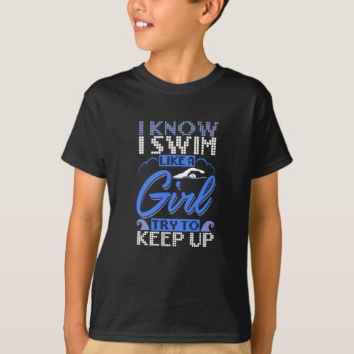 Swimming T_Shirt