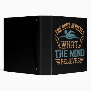 Swimming - The body achieves 3 Ring Binder