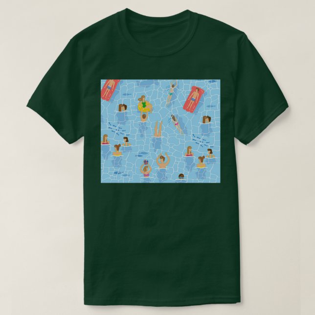 Swimming time T-Shirt (Design Front)