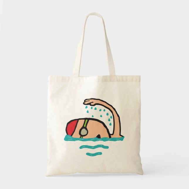 Swimming Tote Bag (Front)