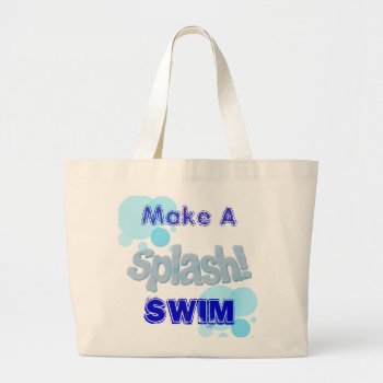 Swimming Tote Bag by Dmargie1029 at Zazzle