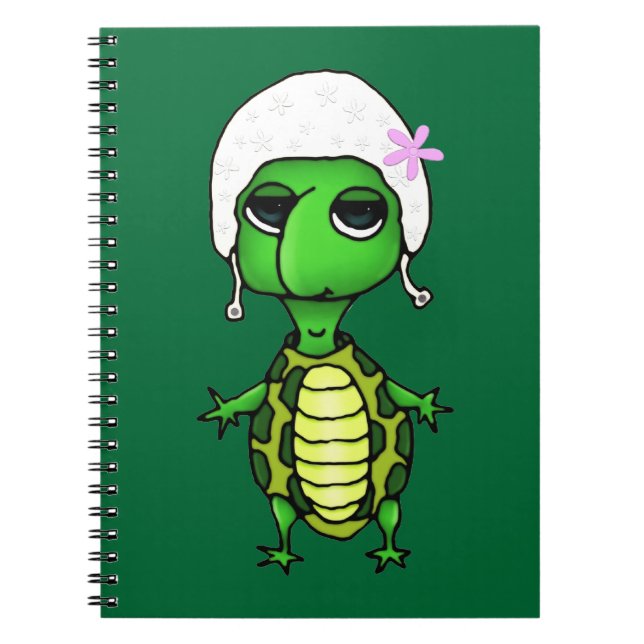 Swimming Turtle Notebook (Front)