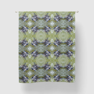 Swimming Turtle with It's Head Popped Up Blackout Curtains