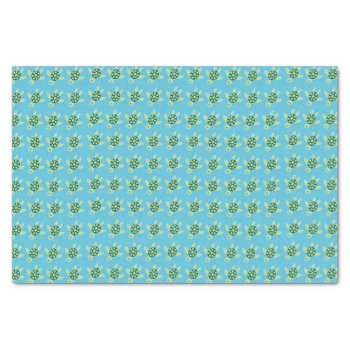 Swimming Turtles Tissue Paper by beachcafe at Zazzle