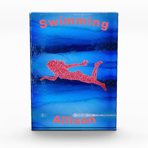 Swimming Under Water Girls   Photo Block