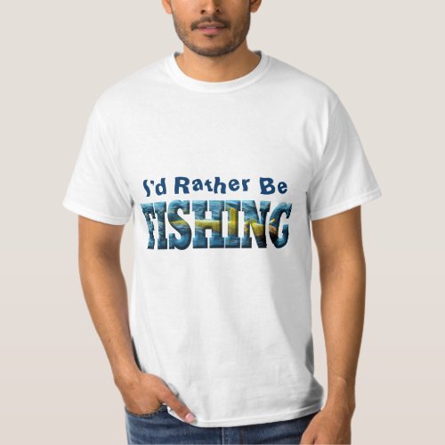 Swimming Walleye Pickerel Fishing design T_Shirt