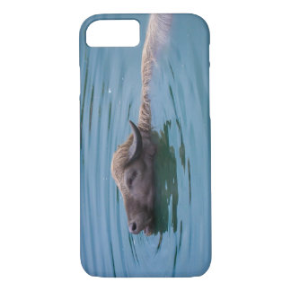 Swimming Water Buffalo iPhone 8/7 Case