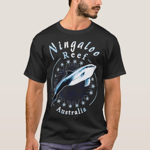 Swimming with dolphins at Ningaloo Reef Australia T_Shirt
