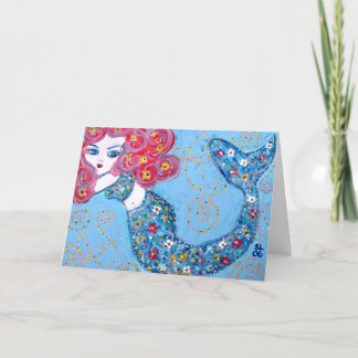 swimming with grace card