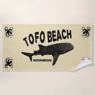Swimming With Wale Sharks - Tofo Beach Mozambique Towel
