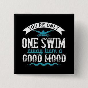 Swimming - You are only one swim away Button
