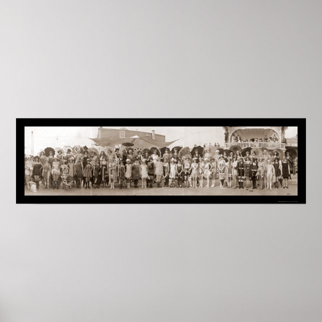 Swimsuit Beauties Wow Photo 1922 Poster (Front)