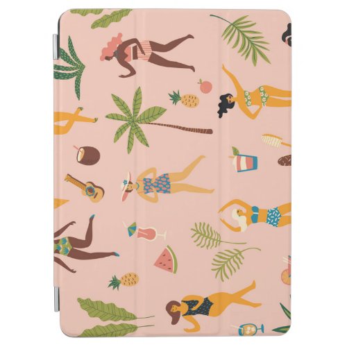 Swimsuit Ladies Tropical Vintage Dance iPad Air Cover