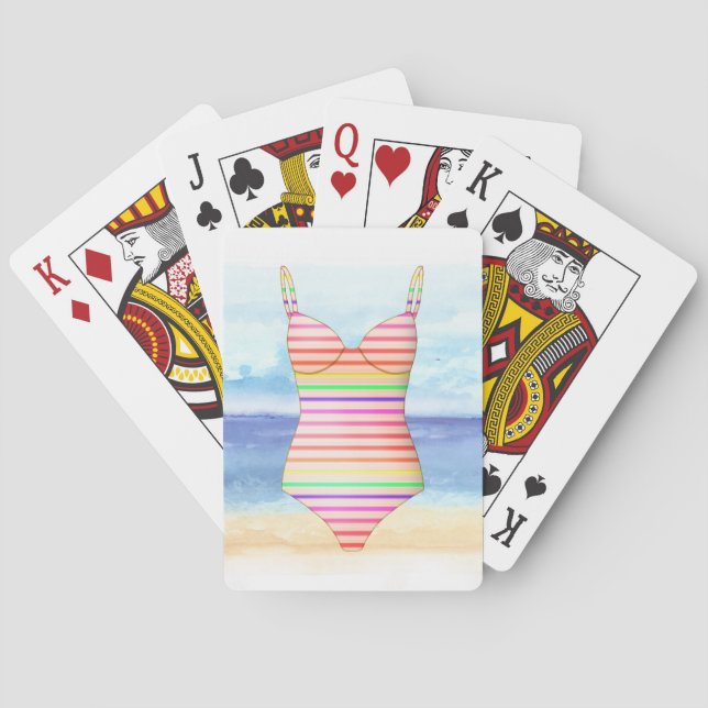 Swimsuit Playing Cards (Back)
