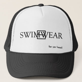 Swimwear fer yer head trucker hat