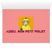 Swine Flu Card (Inside Horizontal (Bottom))