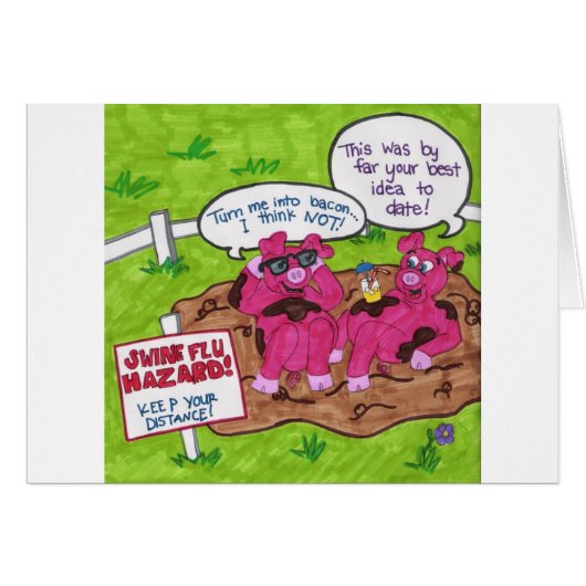 Swine Flu Hazard Cards (Front Horizontal)