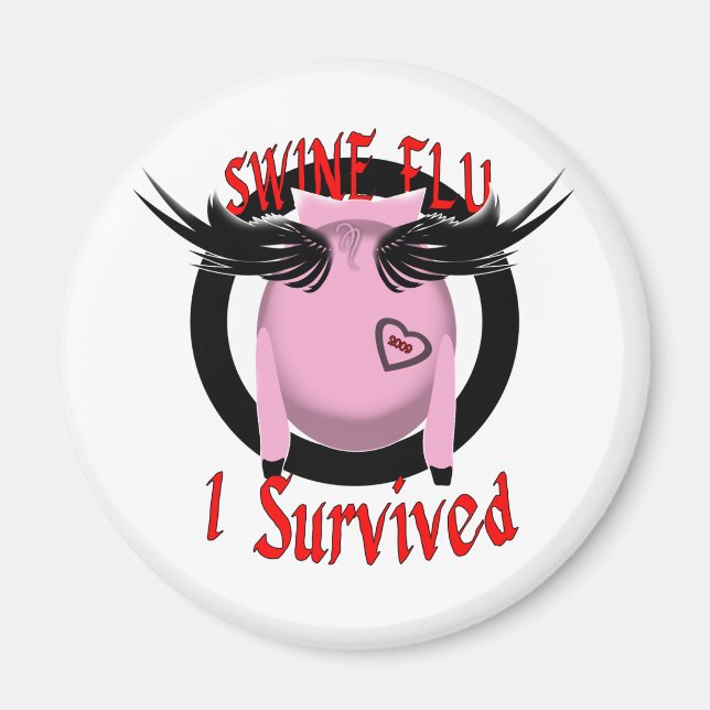 Swine Flu Magnet (Front)