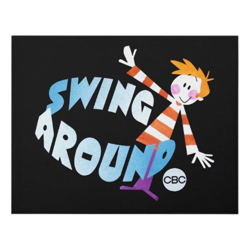 Swing Around _ promo graphic Panel Wall Art