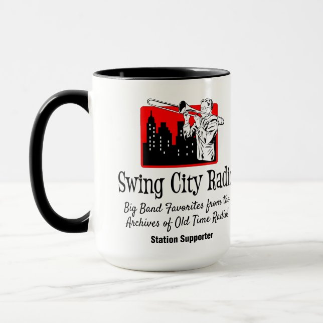 Swing City Radio - 15oz Mug (Left)