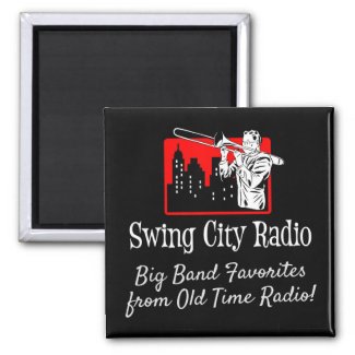 Swing City Radio Magnet